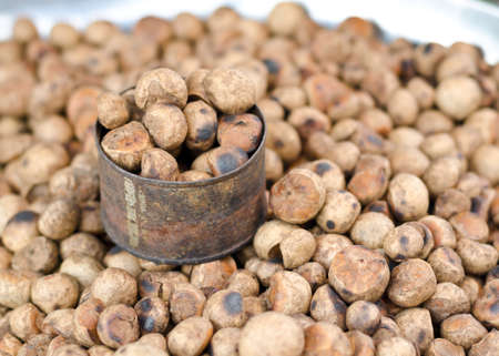 Look-gor Thai local chestnut roastの写真素材