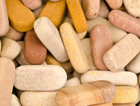 Sandstone for skin polishingの写真素材