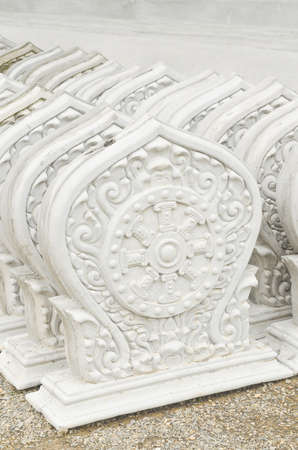 Stack of Thai style stuccoの写真素材
