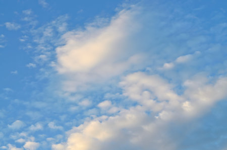 blue sky background with white clouds