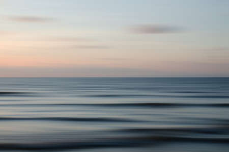Abstract motion blur sunset nature backgroundの写真素材