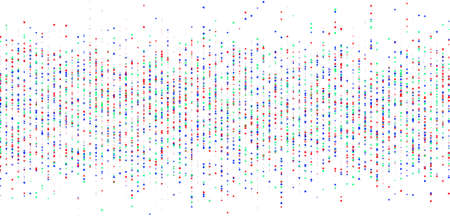 Vector graphic. Colored abstract overlapping triangle shape pattern. Good for web page, wallpaper, graphic design, catalog, texture or background.のイラスト素材