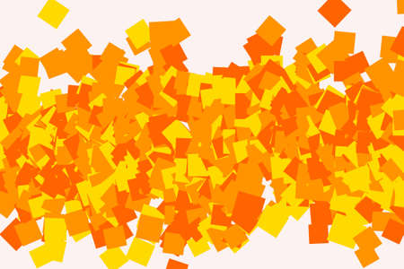 Vector graphic. Colored abstract overlapping square, rectangle shape pattern. Good for web page, wallpaper, graphic design, catalog, texture or background.のイラスト素材