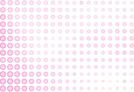 Abstract colored circles, bubbles, sphere or ellipses shape pattern. Good for web page, wallpaper, graphic design, catalog, texture or background. Style of mosaic or tile. Vector graphic.のイラスト素材