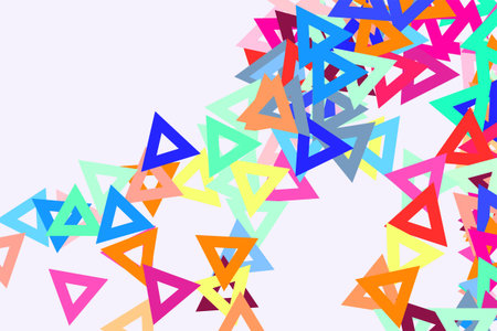 Conceptual background triangle pattern for design. Vector illustration graphic.