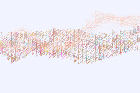 Conceptual geometrical background, for web page, graphic design, catalog or texture. Pattern of...