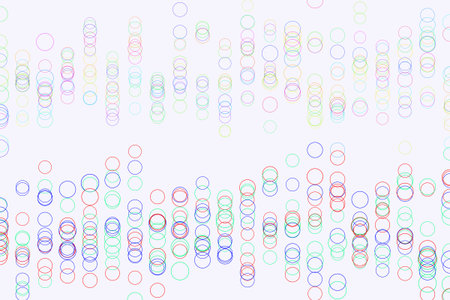 Abstract conceptual circles, bubbles, sphere or ellipses pattern. Good for web page, graphic design,...