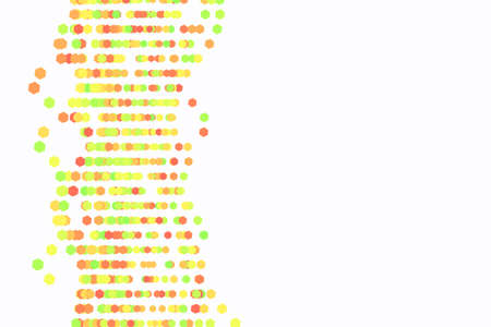 Abstract conceptual hexagon pattern. Good for web page, graphic design, catalog, texture or background. Vector illustration graphic.のイラスト素材