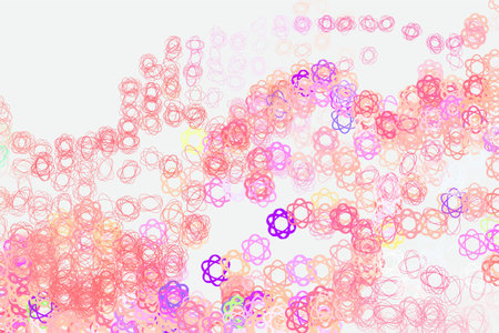 Abstract background with shape of oval and mixed pattern. Vector illustration graphic.