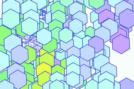 Conceptual geometrical background, for web page, graphic design, catalog or texture. Pattern of...