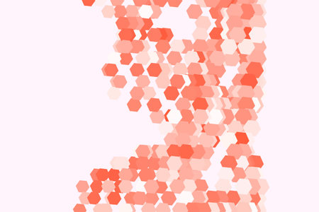 Background abstract hexagon pattern for design. Vector illustration graphic.