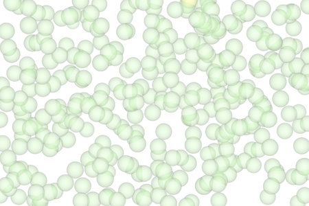 Random colored abstract overlapping circles, bubbles or ellipses, digital generative art for design...