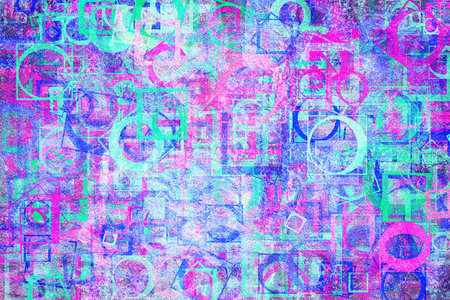 Abstract grunge & rough, blended texture overlay for web page, graphic design, catalog, wallpaper or...