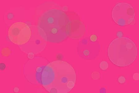 Abstract embossed, soft blend & random circle, ellipse or bubble shape, digital generative art for design texture & backgroundの写真素材