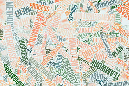 Business word cloud, for design wallpaper, texture or background.の写真素材