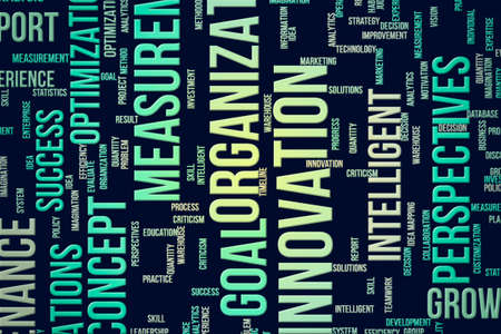 Business conceptual, colorful word clouds for web page, graphic design, texture, catalog, wallpaper or background.の写真素材