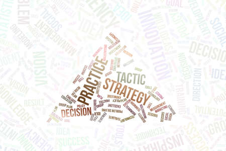 Business word cloud, colorful abstract, for web page, graphic design, catalog, textile or texture printing & background.の写真素材