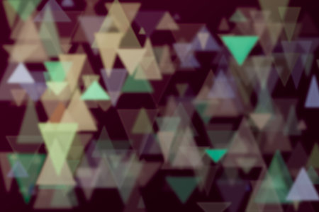 Random triangle shape, digital generative art for web page, graphic design, catalog, textile or...