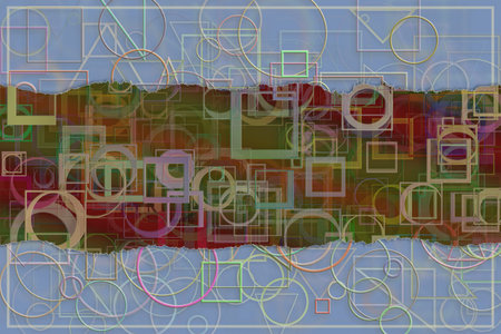 Blank abstract pattern background for name, caption or title. Suitable for web page, graphic design, catalog or texture.の写真素材