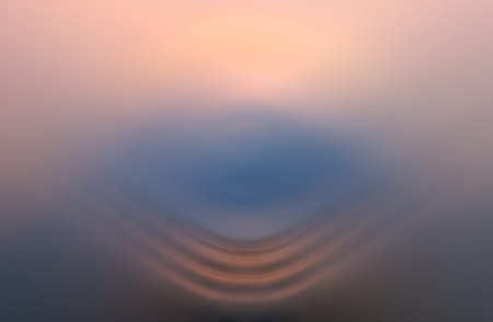 Abstract radial motion blur effects background