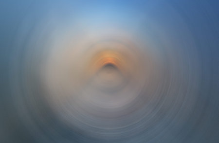 Abstract radial motion blur effects background