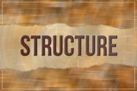 Structure, business & finance conceptual words, with texture background for web page, graphic...
