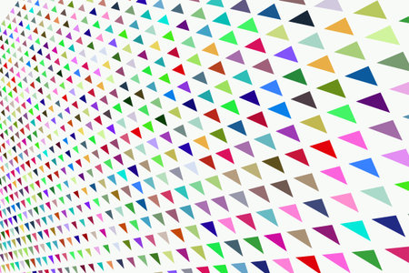 Shape of mixed, abstract background pattern. Style of mosaic or tile. Vector illustration graphic.