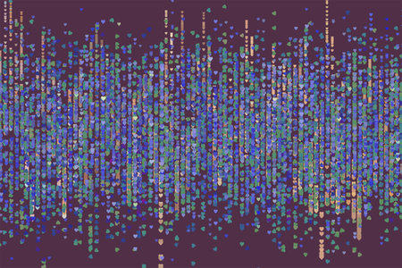 Abstract conceptual heart or love pattern. Good for web page, graphic design, catalog, texture or...