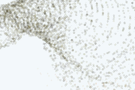 Conceptual background motion, particle or random pattern for design. Vector illustration graphic.