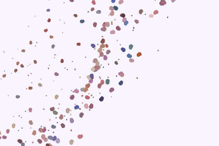 Conceptual geometrical background, for web page, graphic design, catalog or texture. Pattern of motion, particle or random shape vector illustration graphic.のイラスト素材