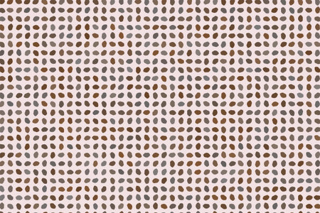 Color abstract mixed pattern generative art background. Style of mosaic or tile. Vector illustration...