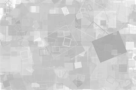 Black & white backgroud with gray random shapes, for graphic design.の写真素材