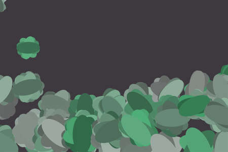 Shape of oval & mixed, abstract background pattern. Vector illustration graphic.のイラスト素材