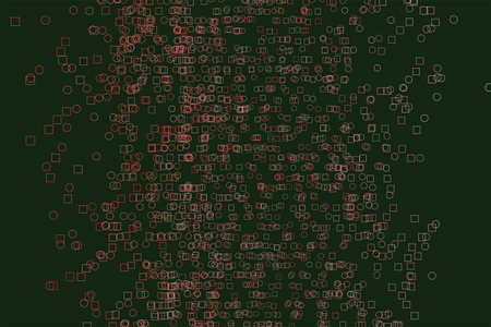 Abstract background with shape of ellipse & square box pattern. Vector illustration graphic.