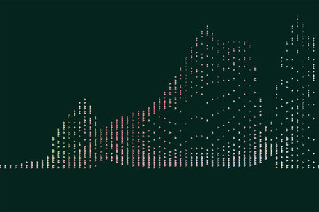 Conceptual background triangle pattern for design. Vector illustration graphic.