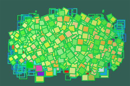 Abstract colored square, rectangle shape pattern. Good for web page, wallpaper, graphic design,...