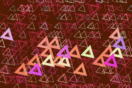 Modern geometrical triangle background pattern abstract. Vector illustration graphic.
