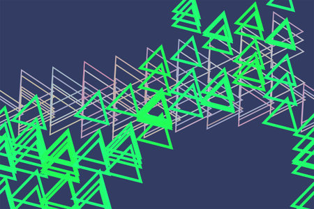 Shape of triangle, abstract background pattern. Vector illustration graphic.