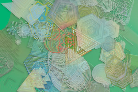 Abstract blended shapes & texture background for web page, graphic design, catalog, wallpaper or...
