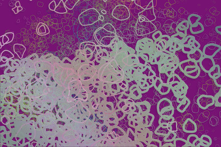 Abstract blended messy shapes for wall art, web page, wallpaper, graphic design, catalog, texture or...