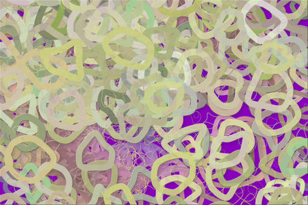 Artistic blended messy shapes background pattern abstract.