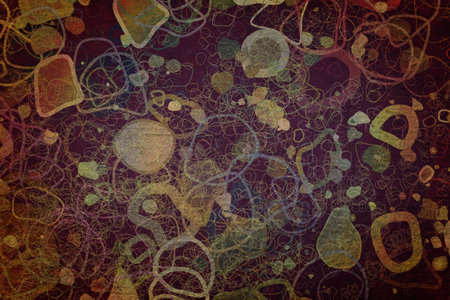 Grunge & rough. Abstract blended messy shapes & texture background for web page, graphic design,...