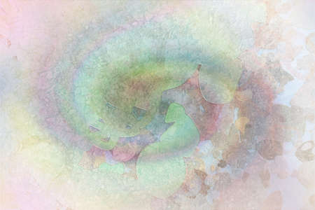 Grunge & rough. Abstract conceptual geometric blended messy shapes background. Good for web page, graphic design, catalog, texture.の写真素材