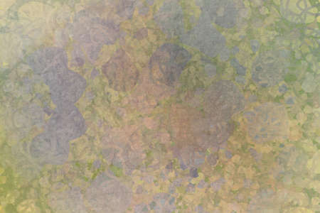 Grunge & rough. Color abstract pattern, generative blended messy shapes, art background.の写真素材
