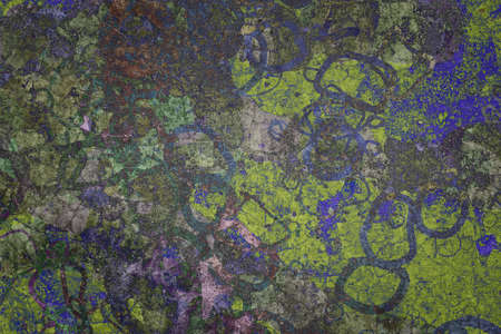 Grunge & rough. Background abstract blended messy shapes. Good pattern for design.の写真素材