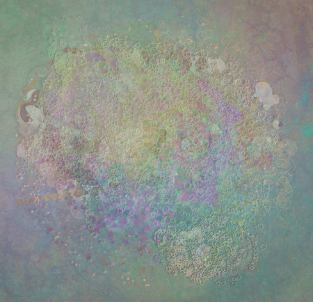 Grunge & rough. Abstract geometric background with blended messy shapes design.