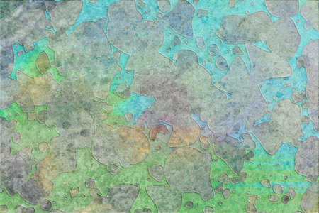 Grunge & rough. Background abstract blended messy shapes. Good pattern for design.