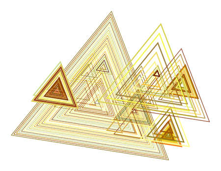 Geometric Conceptual background triangle pattern for design. Vector illustration graphic.のイラスト素材