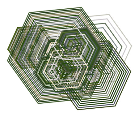 Geometric Conceptual background hexagon pattern for design. Vector illustration graphic.