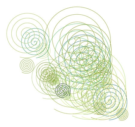 Abstract twirl circle lines geometric pattern, colorful & artistic for graphic design, catalog,...